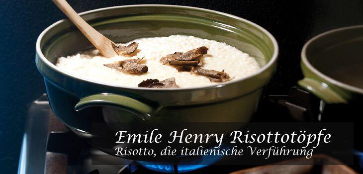 Emile Henry Risottotöpfe aus Flame®-Keramik - Risotto, die italienische Verführung