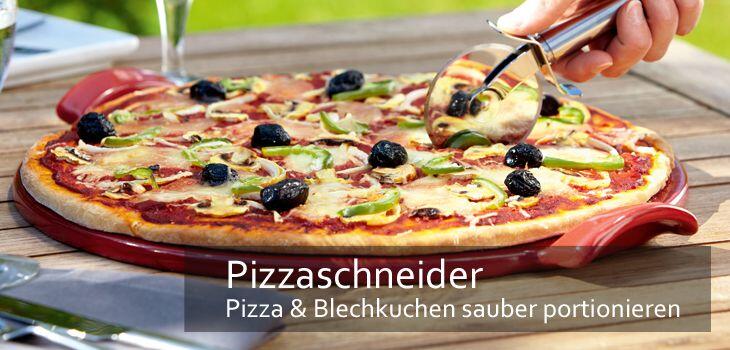 Pizzaschneider - Pizza & Blechkuchen sauber portionieren