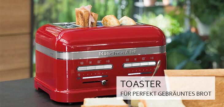 Toaster für perfekt gebräuntes Brot