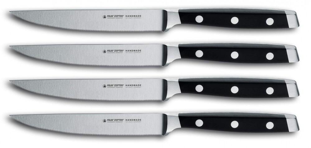 Felix Solingen Steakmesserset First Class mit S&auml;geschliff, 4-teilig