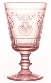 La Rochère Wasserglas Versailles, 6er-Set in rose