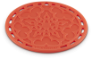 Le Creuset Silikonuntersetzer Tradition in ofenrot