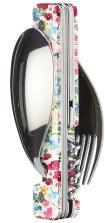 Akinod Multifunktionales Besteck 13h25, Pastellblumen