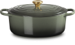 Le Creuset Br&auml;ter Signature oval in thyme