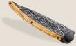 deejo Taschenmesser 37g, Olivenholz / Pazifik