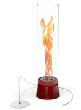 höfats SPIN air 1200 Tischfeuer Emaille rot