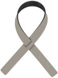 Lind DNA Serviettenring Loop Serene, 4er-Set in Ash