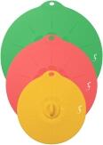 Lurch Universaldeckel Silikon S, M, L, 3er Set
