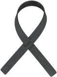 Lind DNA Serviettenring Loop Hippo, 4er-Set in Black-Anthracite