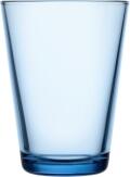 IITTALA Glas Kartio 40cl aqua, 2er Set