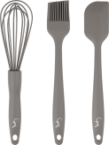 Lurch Flexistarter Tools Silikon 3er Set stormy grey