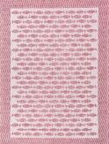 Kracht Jacquardtuch LITTLE FISH aus Halbleinen in rot
