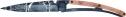 deejo Taschenmesser 37g, Wacholderholz / Globetrotter