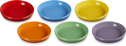 Le Creuset Suppenteller Coupe Regenbogen, 6er-Set