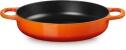 Le Creuset Servierpfanne Signature mit zwei Griffen in ofenrot