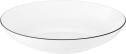 Seltmann Weiden Lido Suppenteller rund 21 cm, Black Line