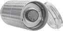 cilio Pfeffer- oder Salzmühle Pisa in silber