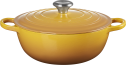 Le Creuset Familientopf La Marmite aus Gusseisen in nectar