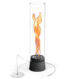 höfats SPIN air 1200 Tischfeuer mattschwarz
