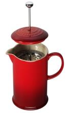 Le Creuset Kaffeebereiter in kirschrot