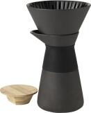Stelton Kaffeefilterkanne Theo in schwarz, 0,6 Liter