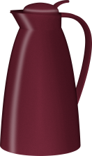 alfi Isolierkanne Eco in ruby red matt