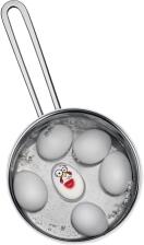 K&uuml;chenprofi Eier-Uhr Ei-Time in rot-wei&szlig;