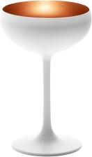 St&ouml;lzle Champagnerschale Elements Metallic im 6er-Set in wei&szlig;-bronze