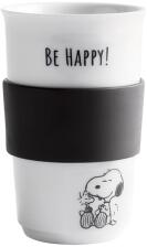 Kahla Peanuts Becher + Trinkdeckel 0,40 l, Be Happy