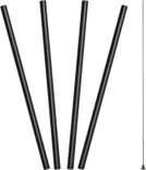 Lurch Trinkhalme EDS gerade, 4er Set smokey grey