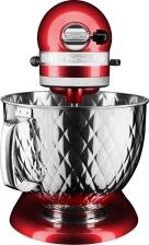 KitchenAid Küchenmaschine ARTISAN 5KSM156 in liebesapfelrot mit gesteppter Schüssel, 4,8 L