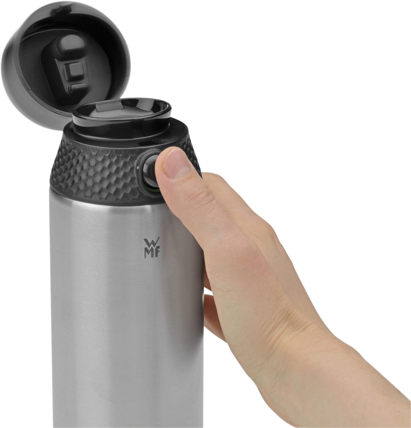 WMF Waterkant Iso2Go Thermo-Trinkflasche 0,5 Liter mit Auto-Close für