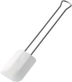 Küchenprofi Teigschaber in weiß