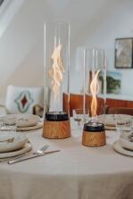 h&ouml;fats SPIN air 900 Tischfeuer Eiche