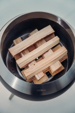 h&ouml;fats MOON 45 Feuerschale mit niedrigem Fu&szlig;