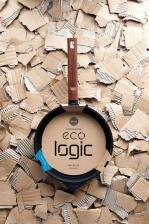 Woll Guss-Hochrandpfanne EcoLogic QXR Induktion mit Holzstiel