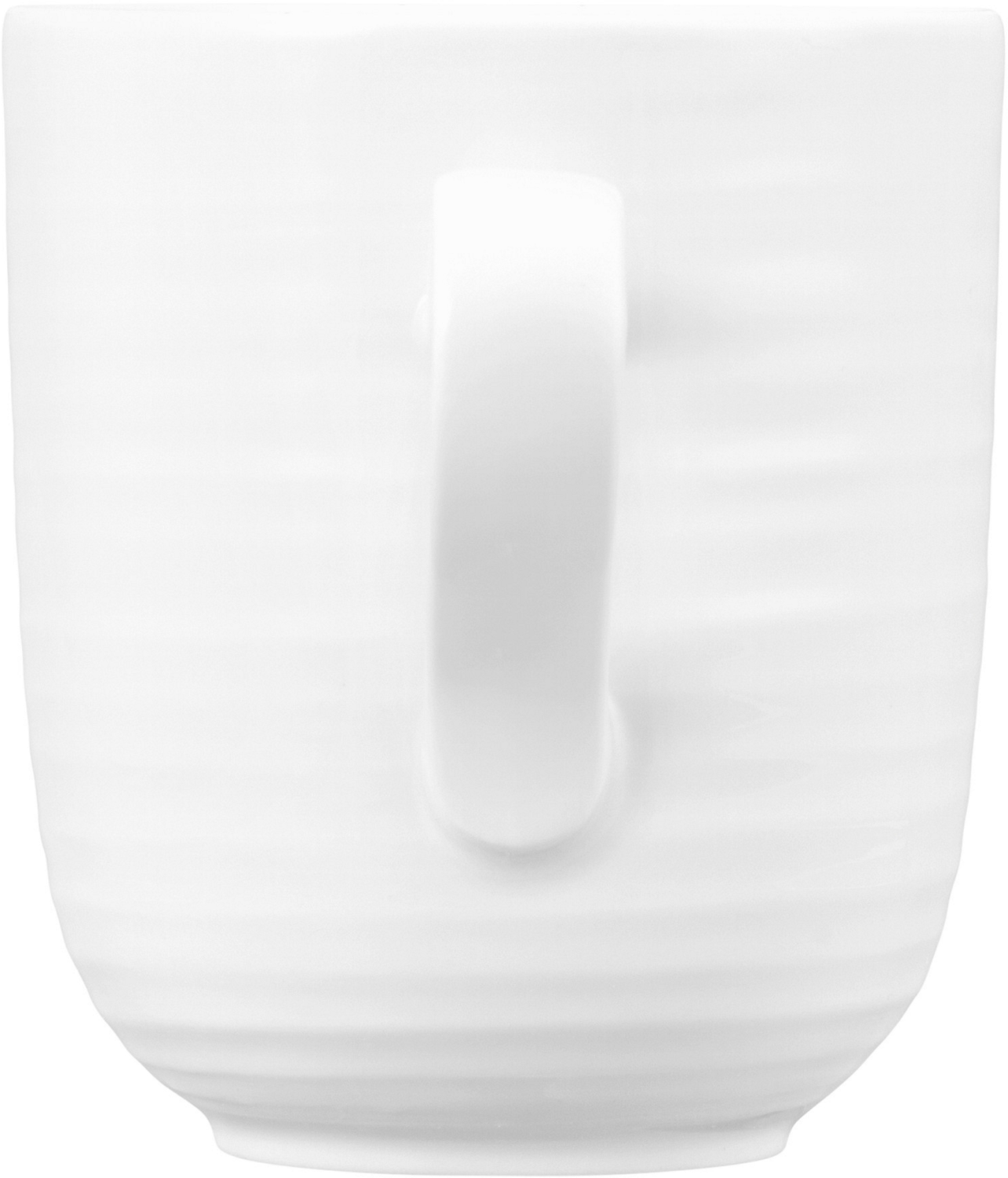Seltmann Weiden Terra Kaffeebecher 400 Ml – Porzellan Mit Spiralförmigem Relief, Spülmaschinenfest