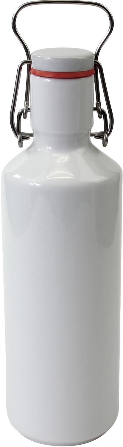 Eschenbach Porzellan Trinkflasche bottle it 0,75 l in weiß