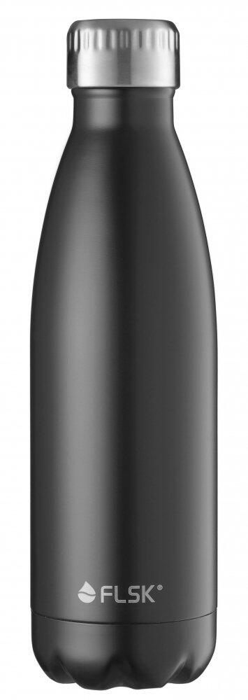 FLSK Isolierflasche in schwarz