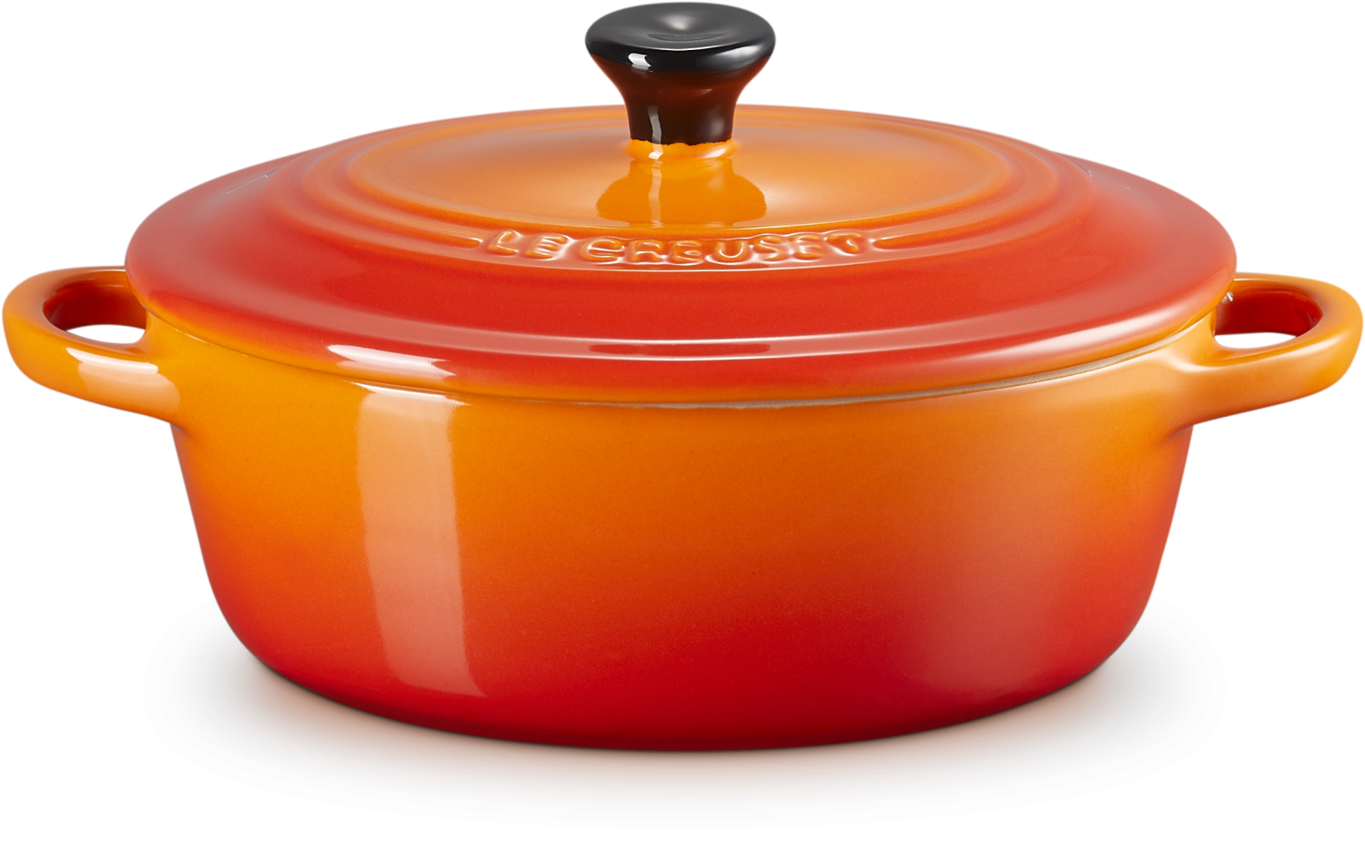 Le Creuset Mini Cocotte oval in ofenrot