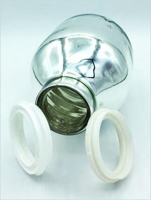 alfi Ersatzisolierglas/Ersatzglaskolben mit Dichtungsring für Isolierkanne Juwel, Helena, Tip Top, Classico, Opal, 0,65 Liter (B-Ware - wie neu)