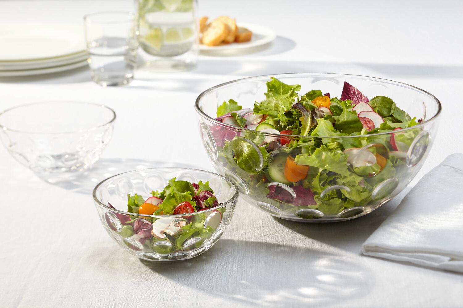 Leonardo 066335 Cucina Optic - Ciotola In Vetro Trasparente