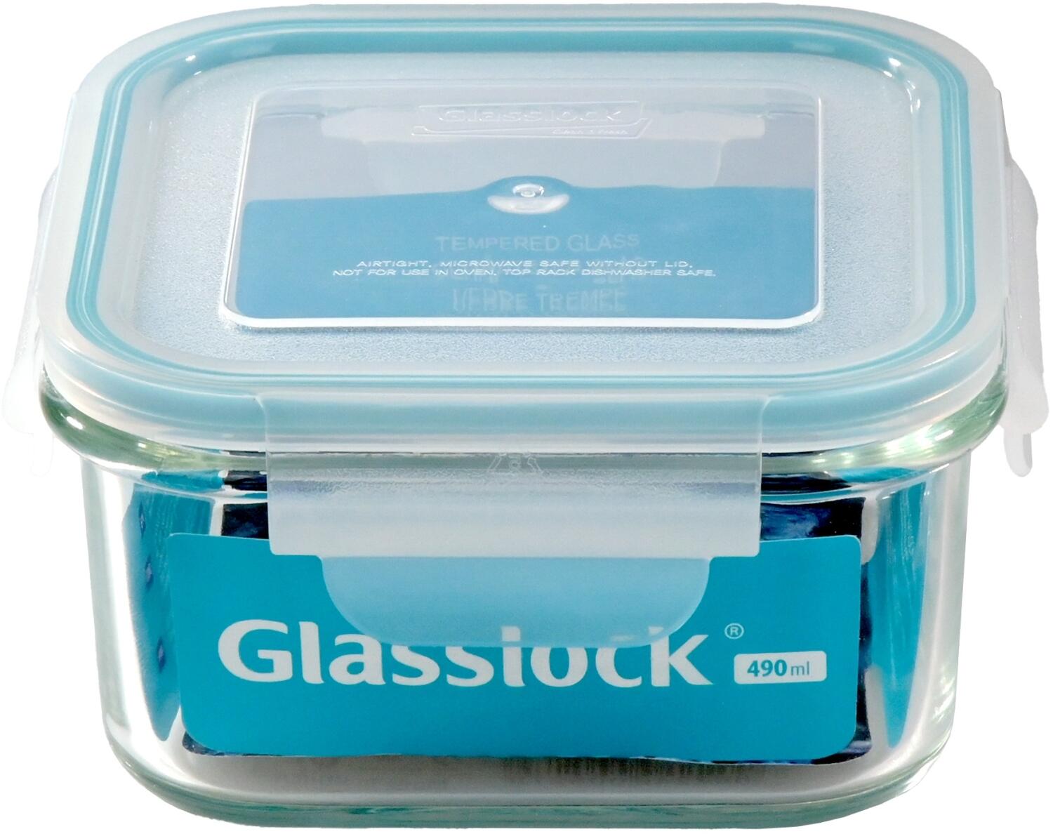 1,2 L Kasserolle Aus Hartglas – Mit Deckel, Ofen- & Mikrowellengeeignet, Quadratisch