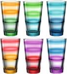 Leonardo Trinkglas EVENT 6 Stück sortiert 315 ml Farbverlauf