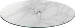 Leonardo Servierplatte TURN 32,5 cm weiß Marmoroptik