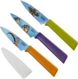Kuhn Rikon Rüstmesser COLORI®+ Schweizer Tiere (Limited Edition), 3er Set