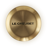 Le Creuset Deckelknopf Signature in gold