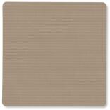 Lind DNA Glasuntersetzer Square Corduroy, 4-er Set in Clay Brown