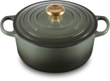 Le Creuset Bräter Signature rund in thyme
