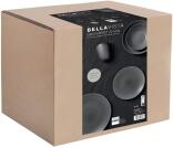 ASA Geschirr-Set Bella Vista, 20-teilig in schwarz